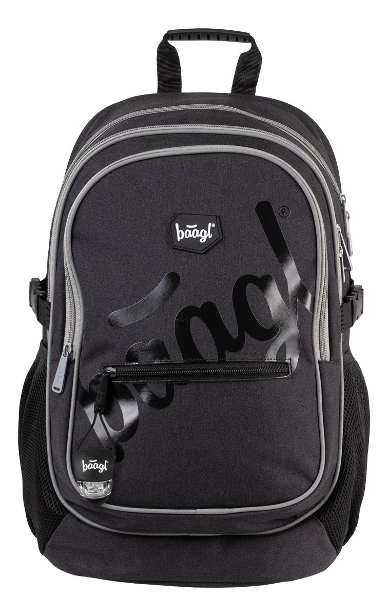 Plecak szkolny Logo black