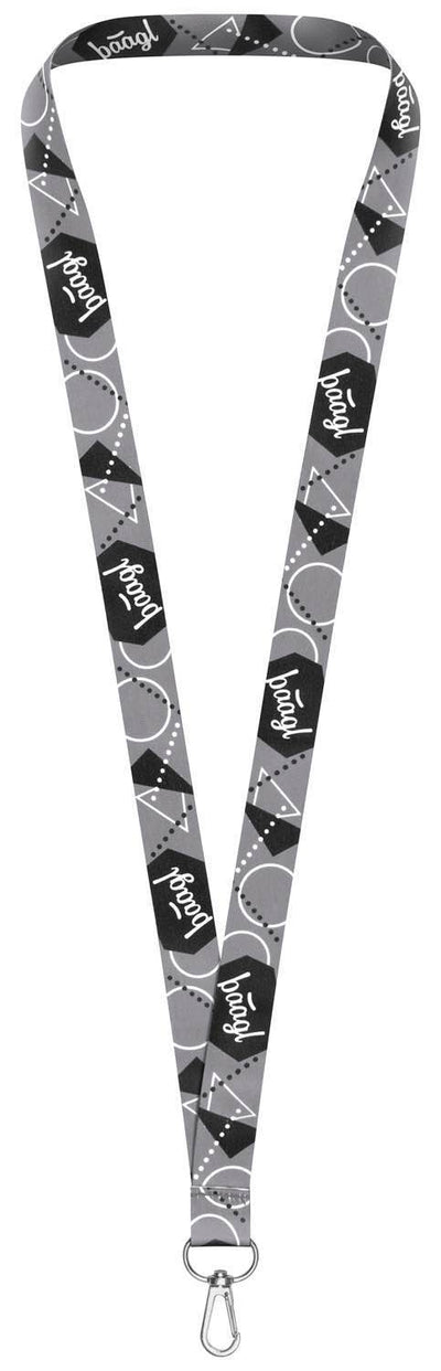 Smycz do Kluczy - lanyard Grey
