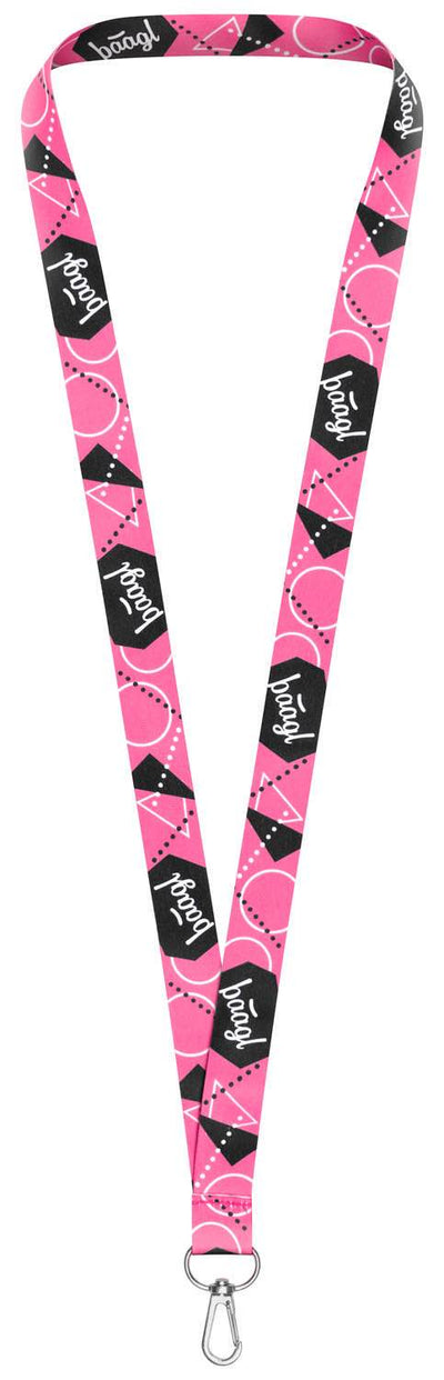 Smycz do Kluczy  - lanyard Pink