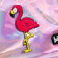 Naklejki Flamingo