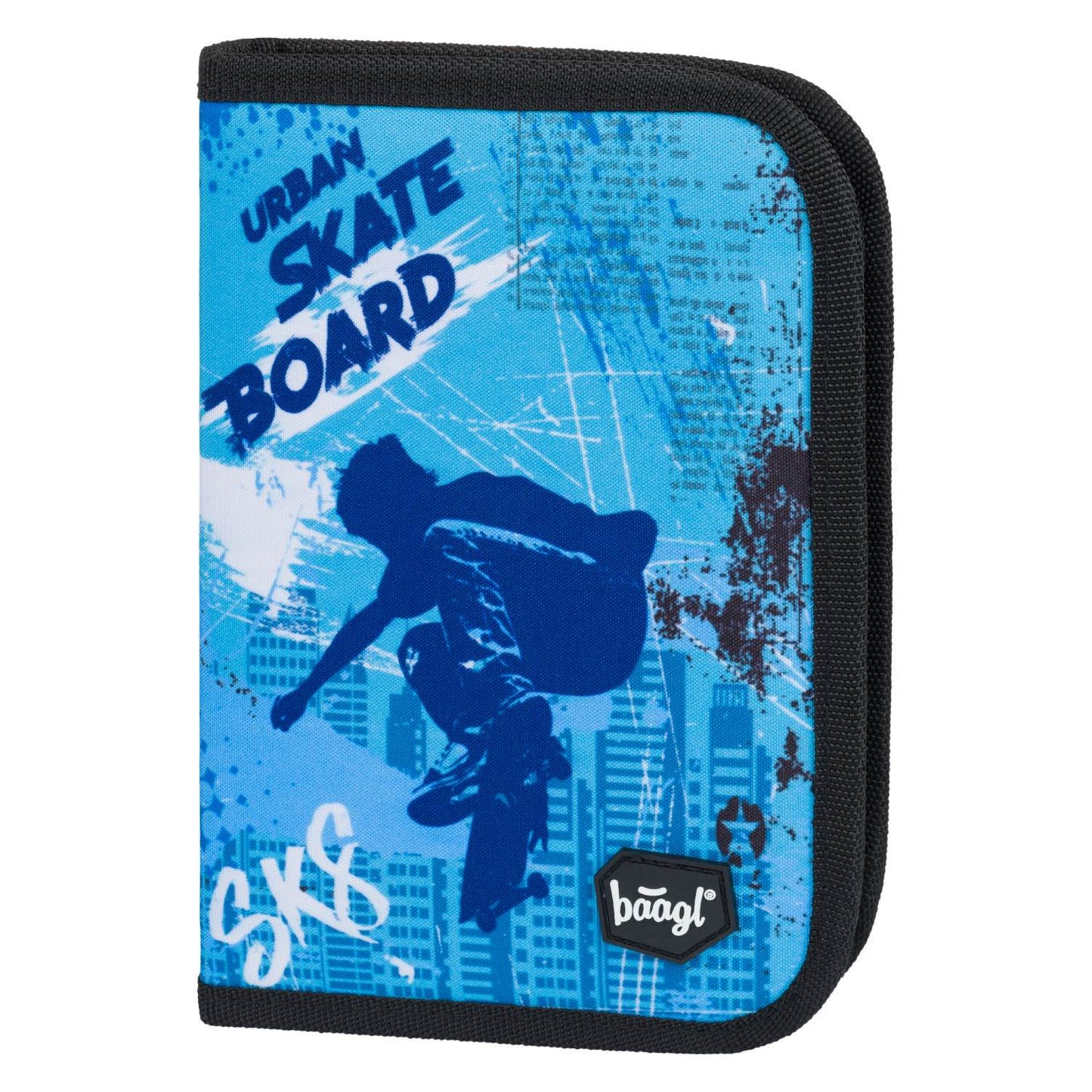 Piórnik jednokomorowy Skateboard