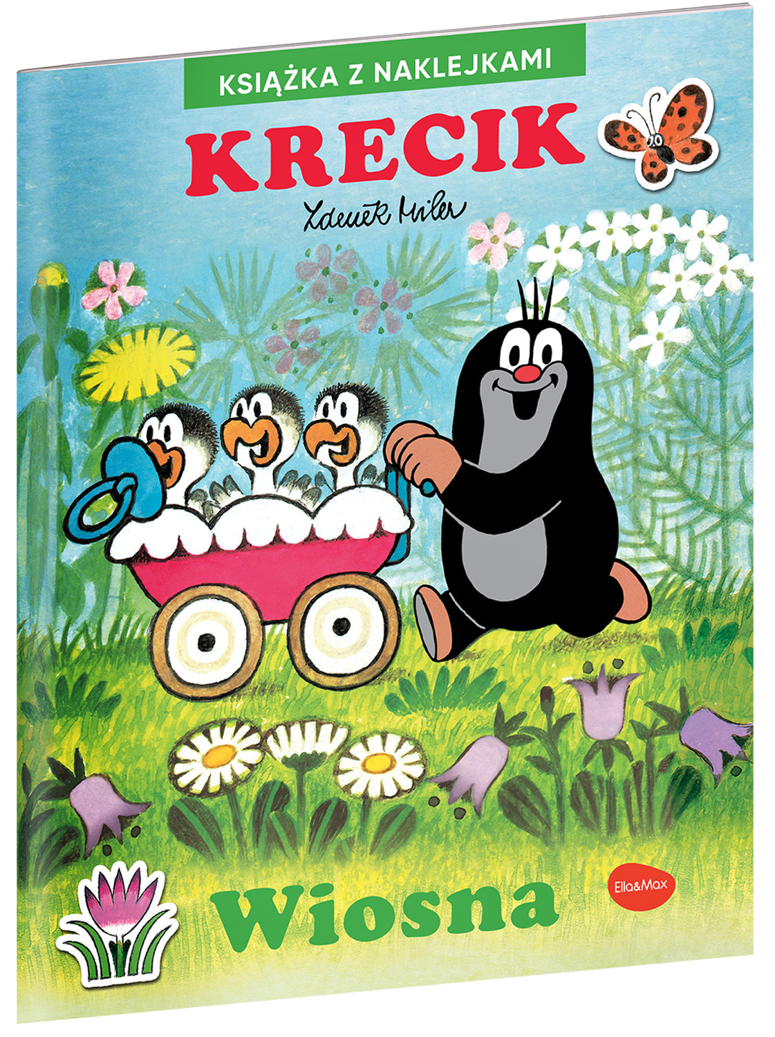 Zestaw KRECIK & PORY ROKU –  Cztery książki z naklejkami