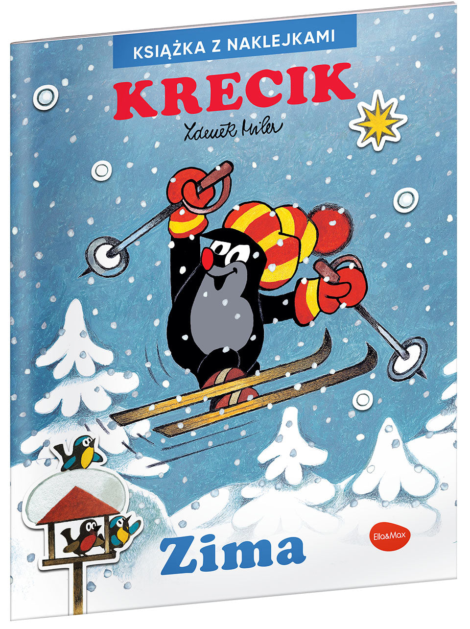 Zestaw KRECIK & PORY ROKU –  Cztery książki z naklejkami